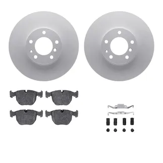 R1 Concepts WDWH1-31017 Brake Rotor- Carbon Coated W/ Ceramic Pads & Hdw